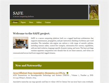 Tablet Screenshot of crash-safe.org